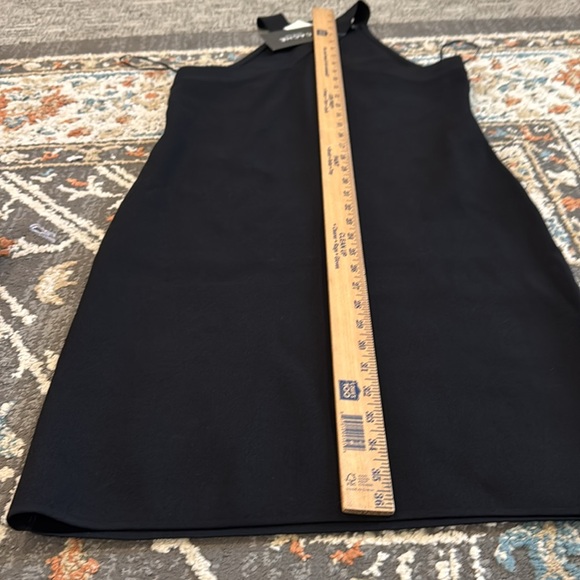 NWT Cache Halter Neck Dress Stretch Women’s Size Small Black - Picture 6 of 7